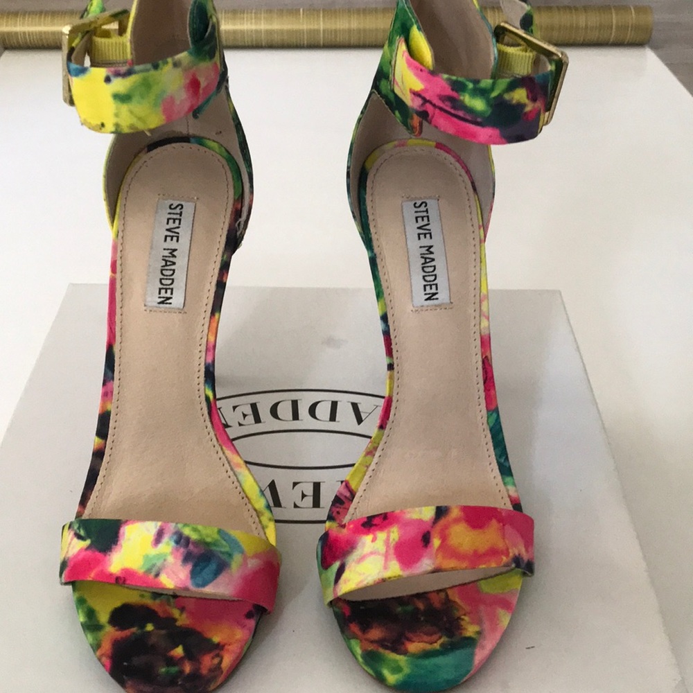 Marlene Floral Heels